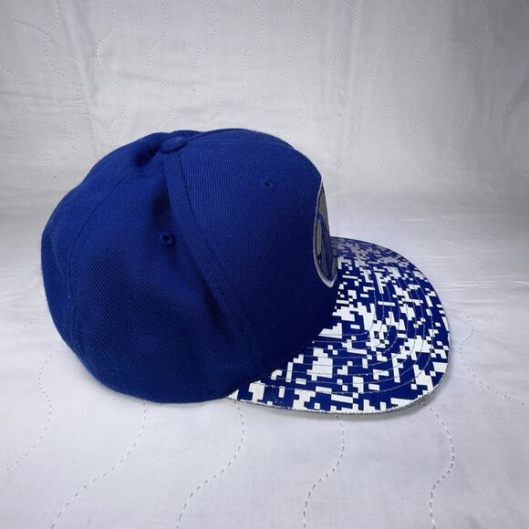 Golden State Warriors NBA - Mitchell & Ness Blue SnapBack Cap Hat One Size - Picture 5 of 9